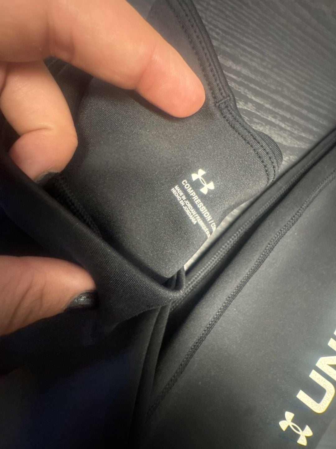 Under Armour ColdGear Leggings Size S Black Compression Workout Pants 4