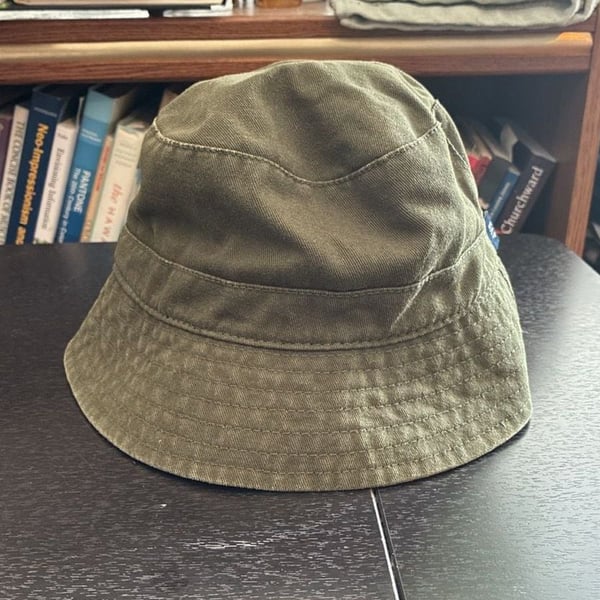 Gap Kids Bucket Hat Size 51-53cm Green Cotton
