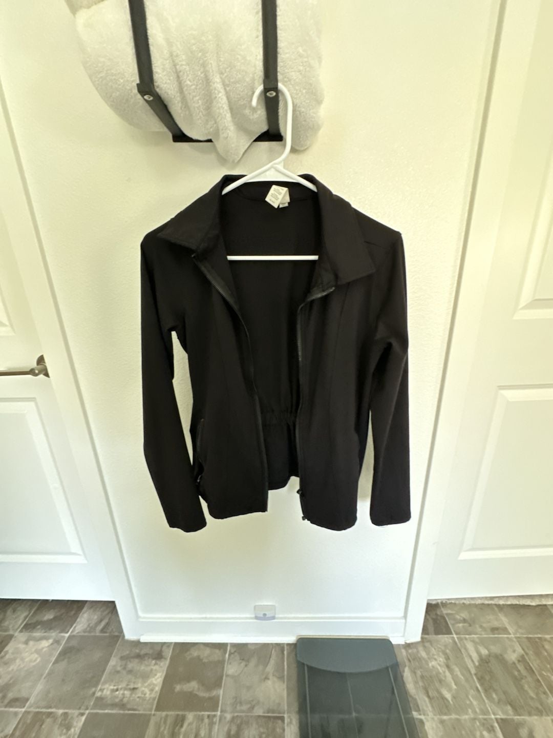 90 Degree By Reflex Amsterdam Jacket Size M Black Wonderlink Full-Zip 1