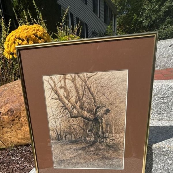October Mist Framed Print