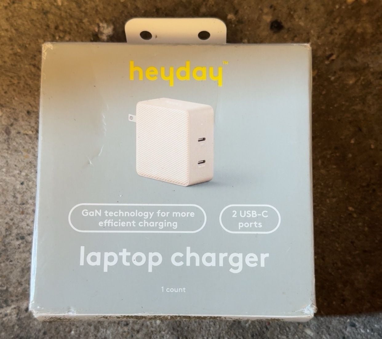 Heyday Laptop Charger GaN 2 USB-C Ports 1