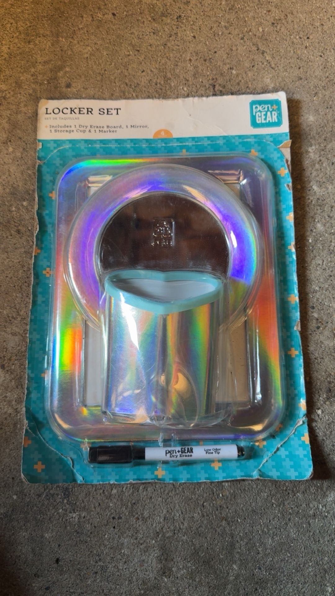 Pen+Gear Locker Set Holographic 1