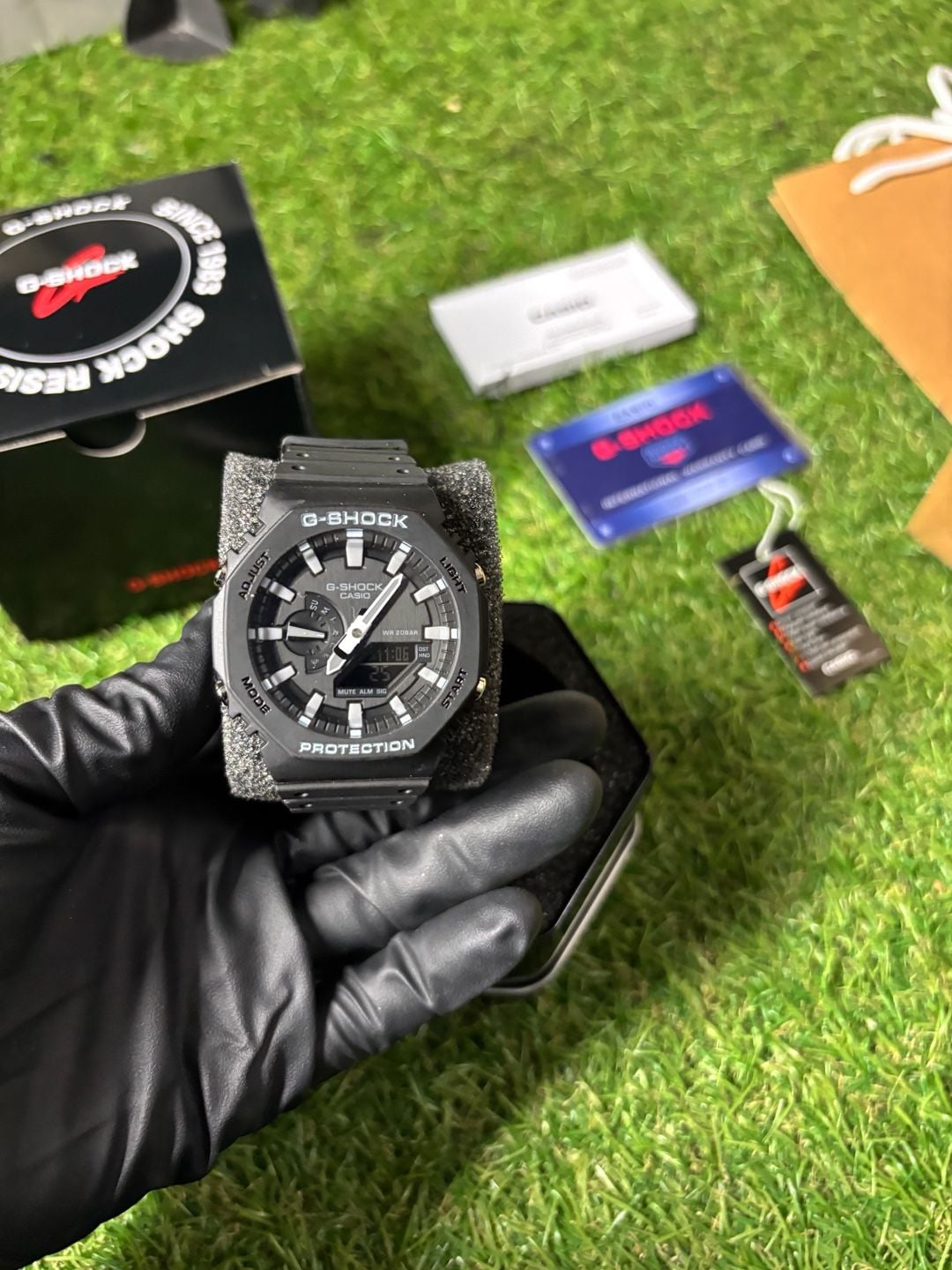 Casio G-Shock GA-2100 Black Resin Analog Digital Watch 2