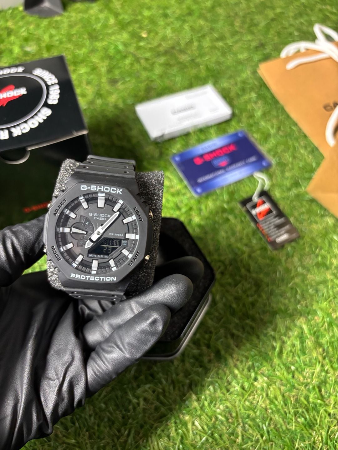 Casio G-Shock GA-2100 Black Resin Analog Digital Watch 3