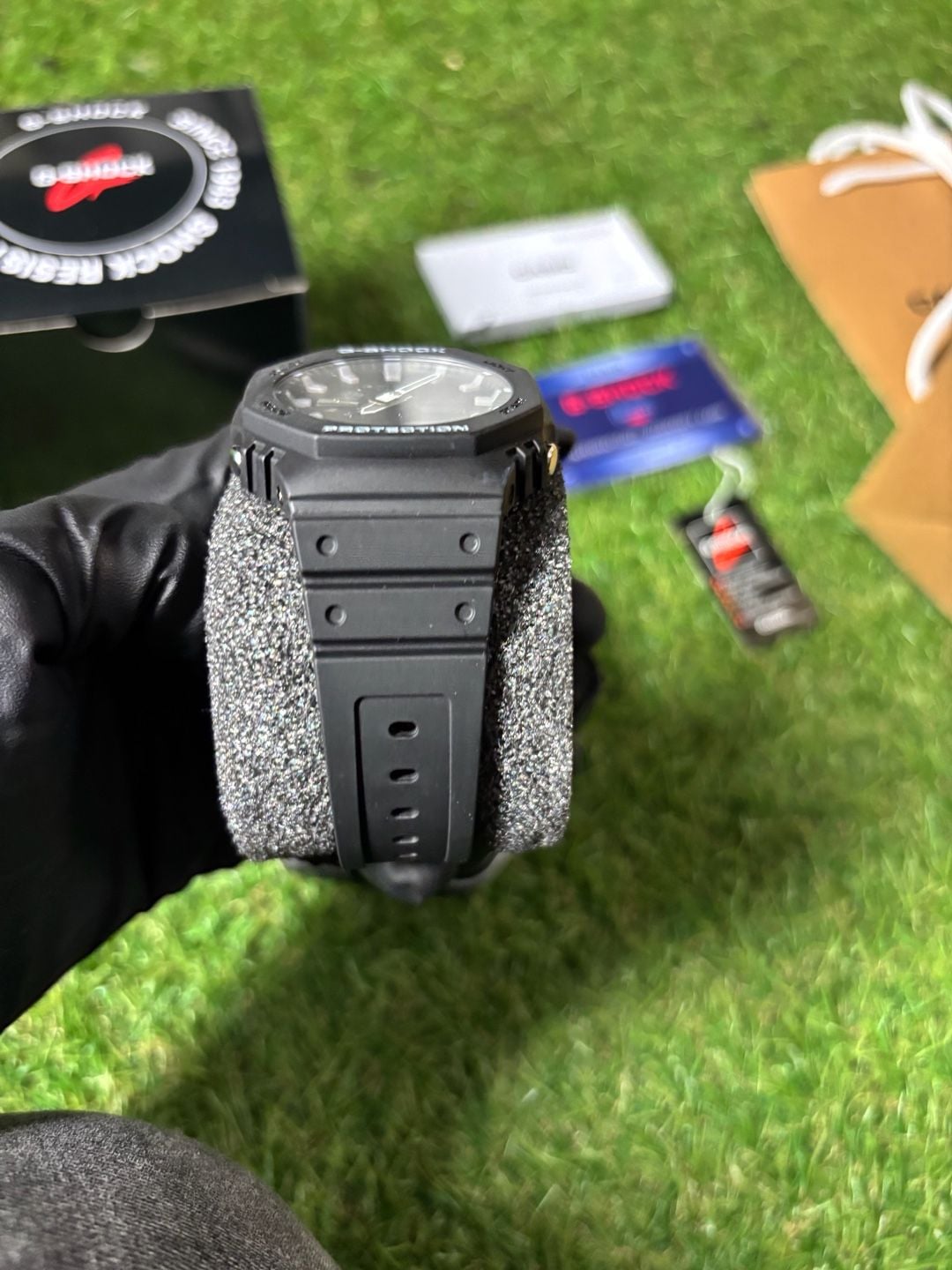 Casio G-Shock GA-2100 Black Resin Analog Digital Watch 5
