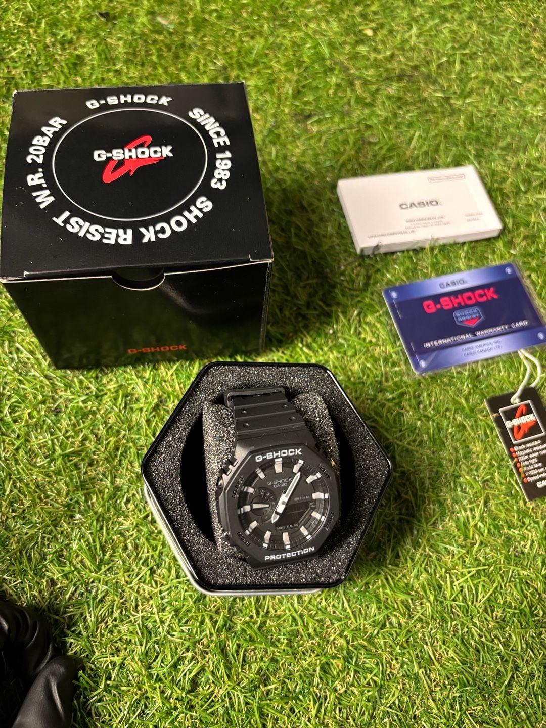 Casio G-Shock GA-2100 Black Resin Analog Digital Watch 7