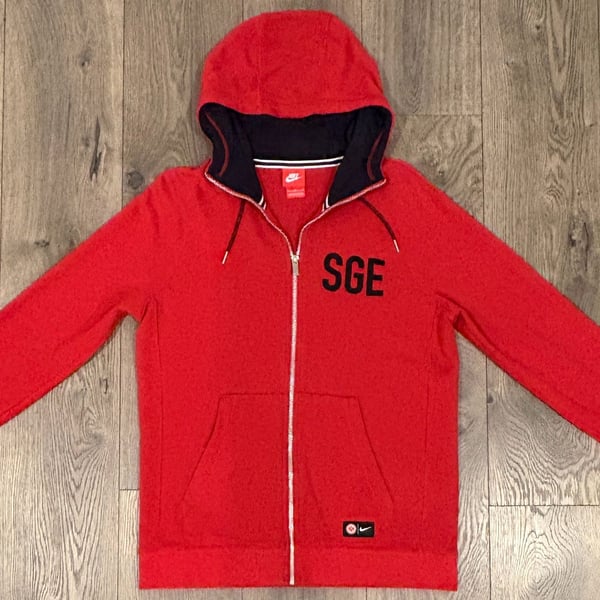 Nike SGE Full Zip Hoodie Red