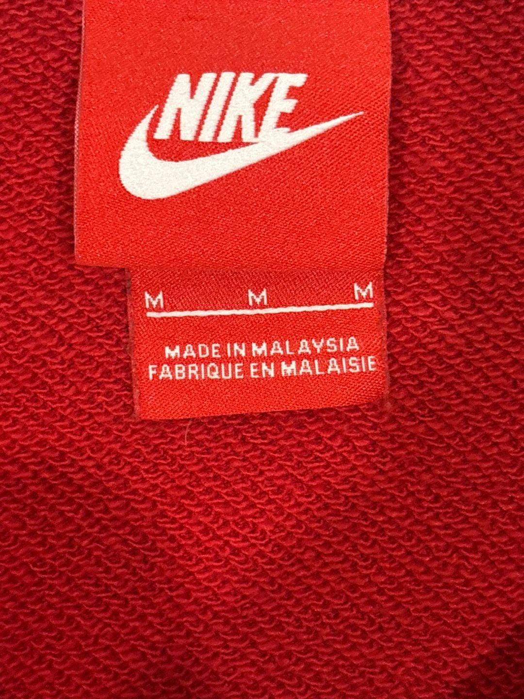 Nike SGE Full Zip Hoodie Red 4