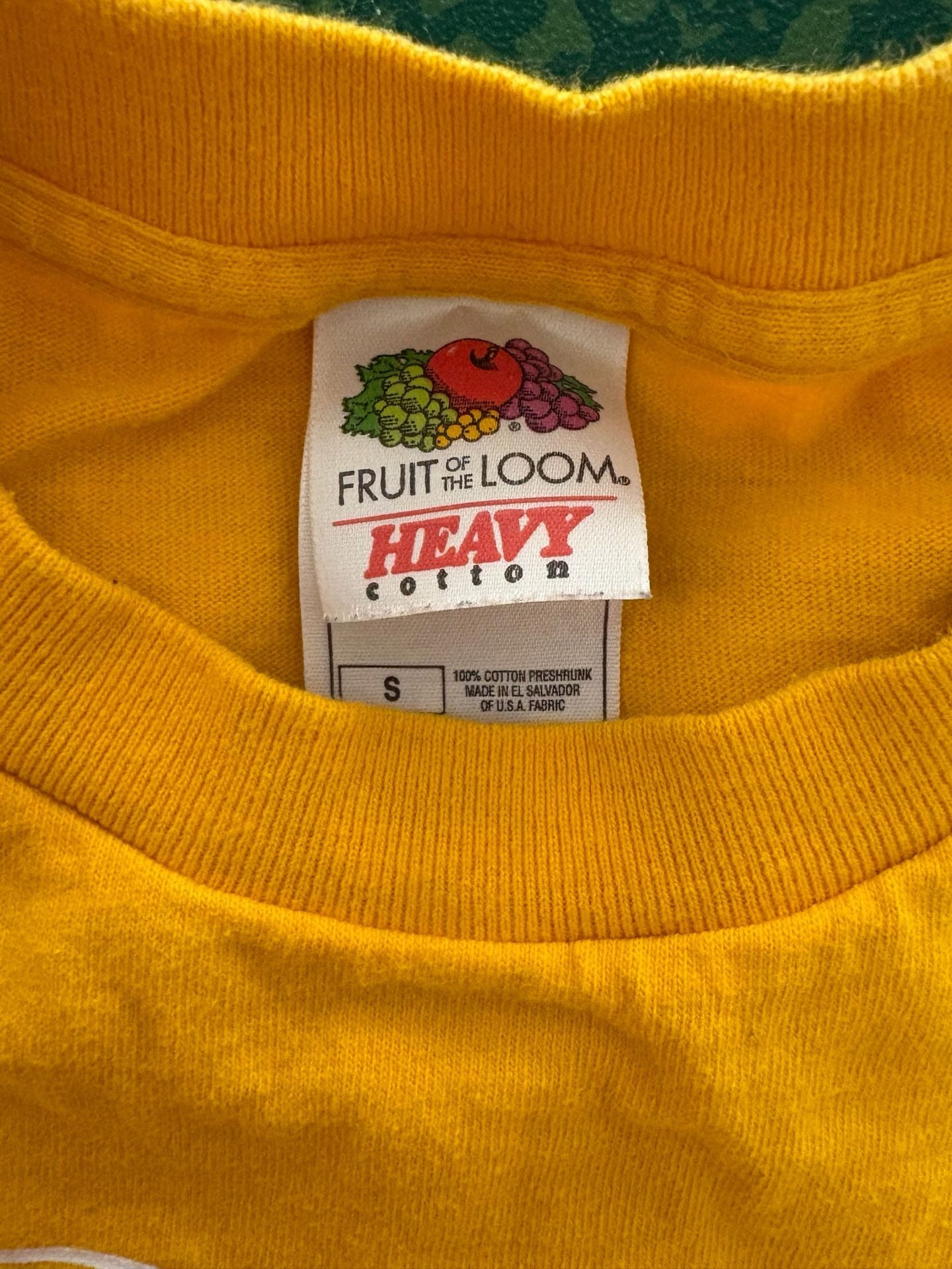 Fruit of the Loom In The Burgh T-Shirt Size S Yellow Pittsburgh Football 6