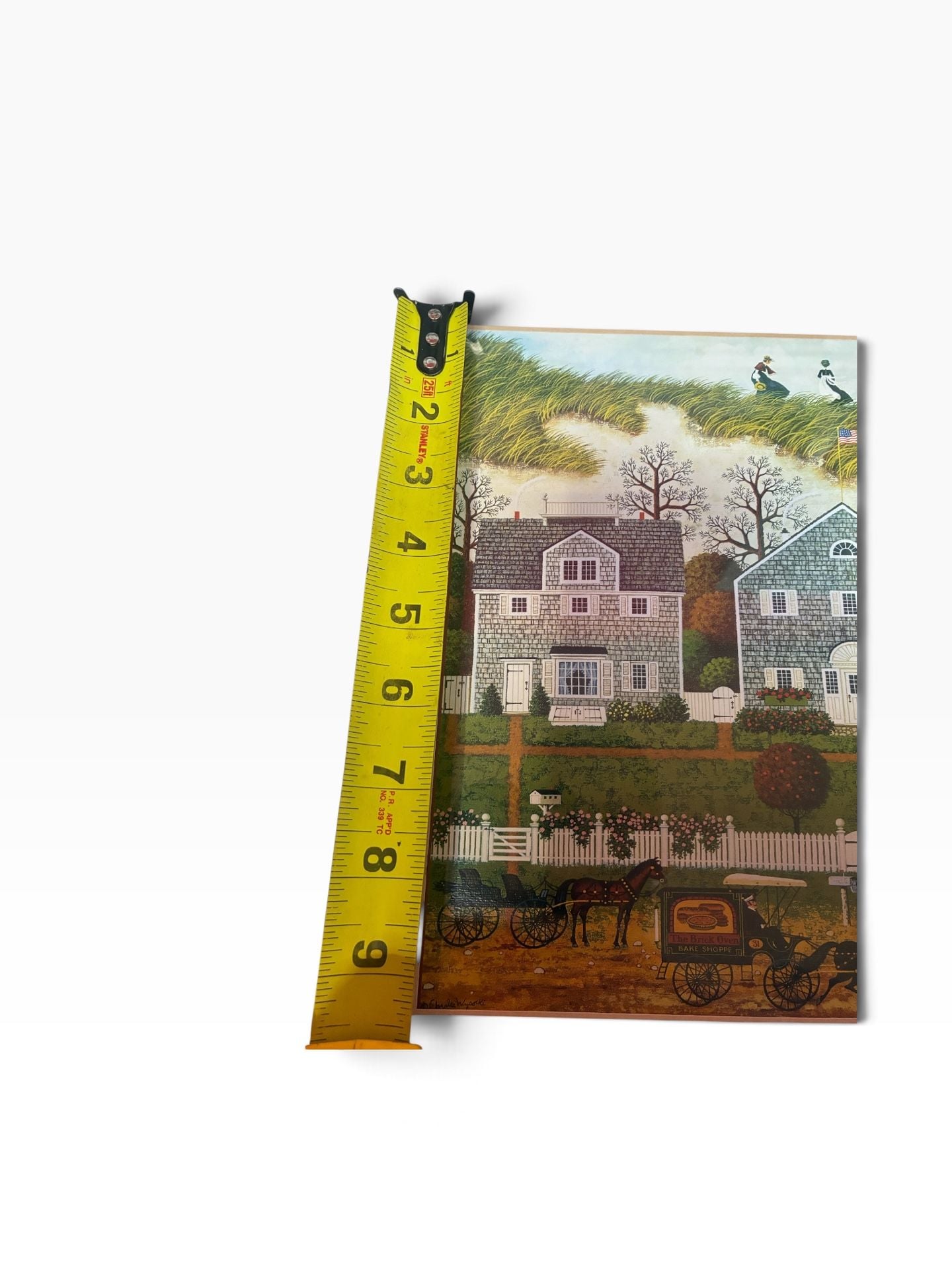 Charles Wysocki Nantucket Winds Framed Art Print 13
