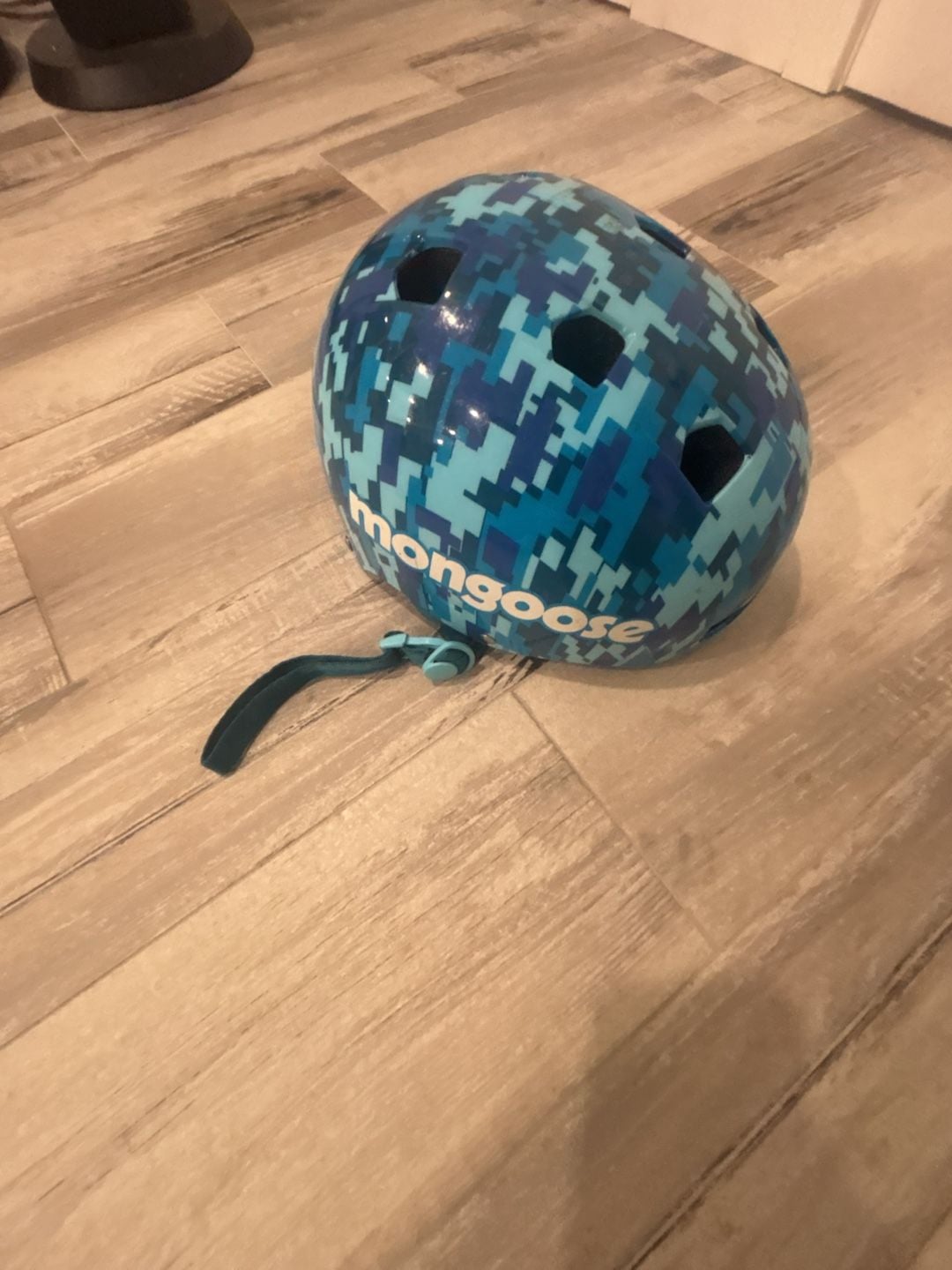 Mongoose Multisport Helmet Youth Blue Digital Camo 1
