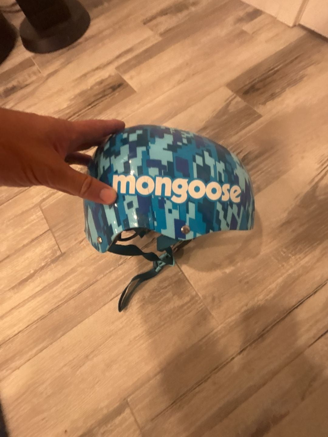 Mongoose Multisport Helmet Youth Blue Digital Camo 2