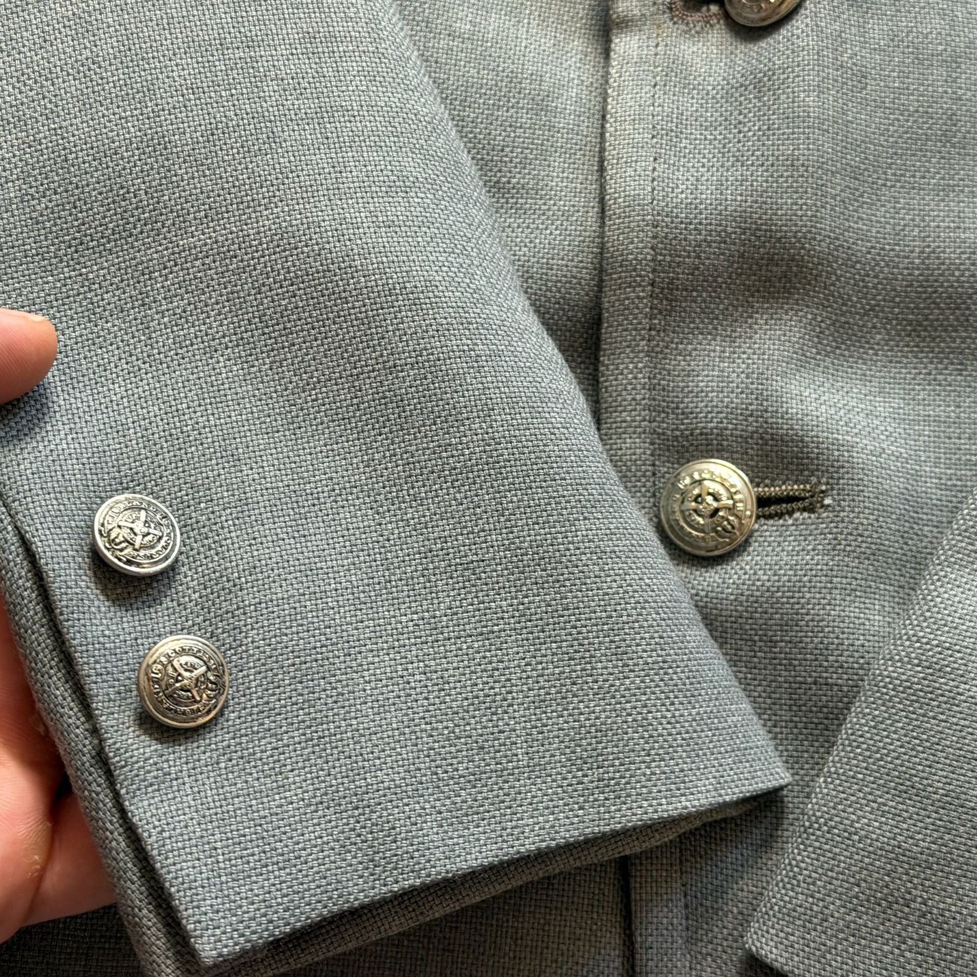 50s/60s Foreman & Clark Military-Inspired Sport Coat 14