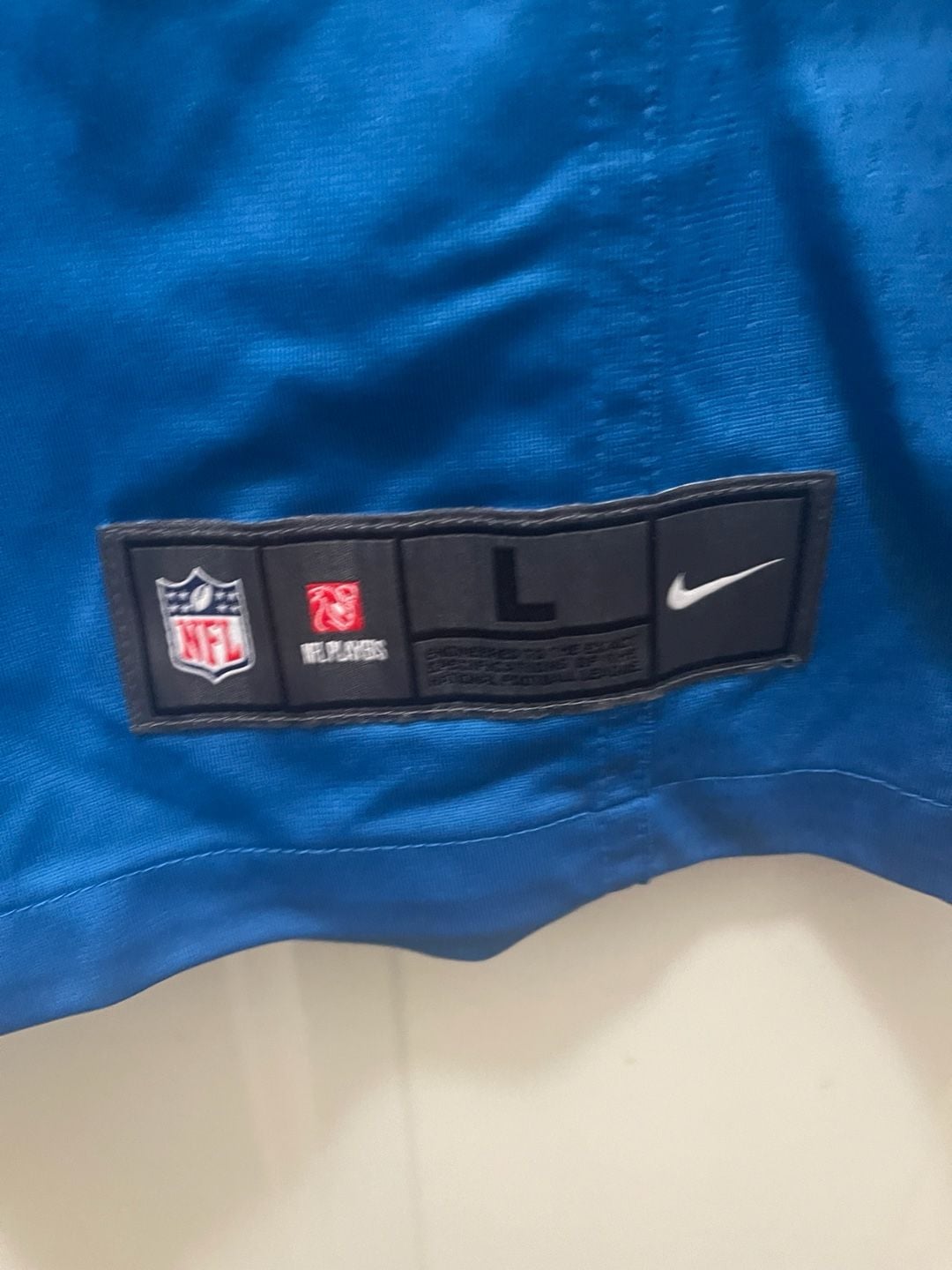 Nike Detroit Lions Jarrad Davis 40 Jersey Size L Blue 5