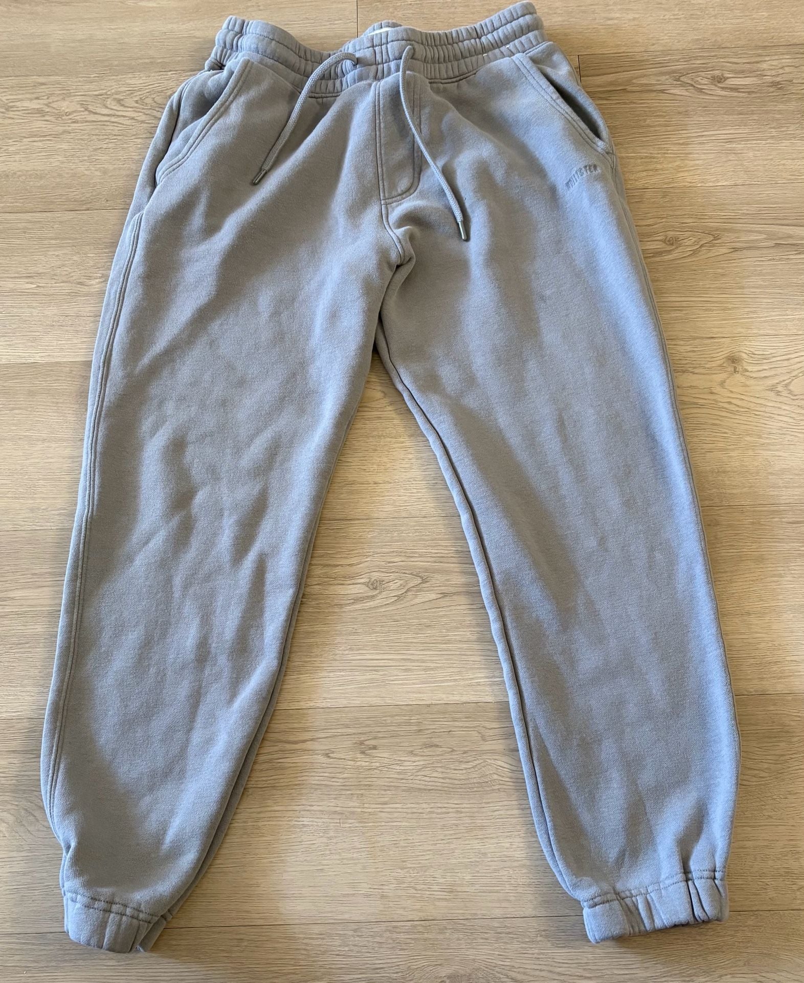Hollister Relaxed Jogger Size M Grey Sweatpants 2