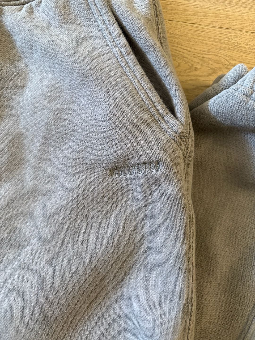 Hollister Relaxed Jogger Size M Grey Sweatpants 4