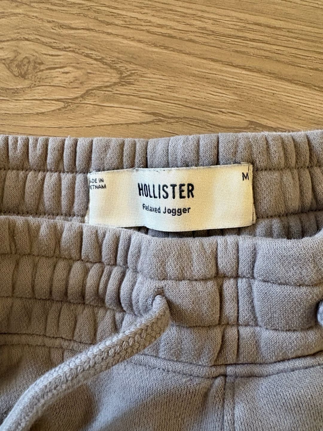 Hollister Relaxed Jogger Size M Grey Sweatpants 6