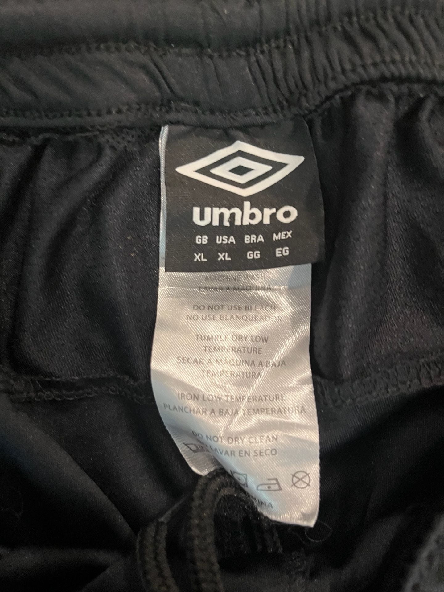 Umbro Jamaica Football Federation Shorts Size XL Black 3