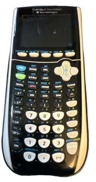 Texas Instruments TI-84 Plus C Silver Edition Graphing Calculator rechargeable 2