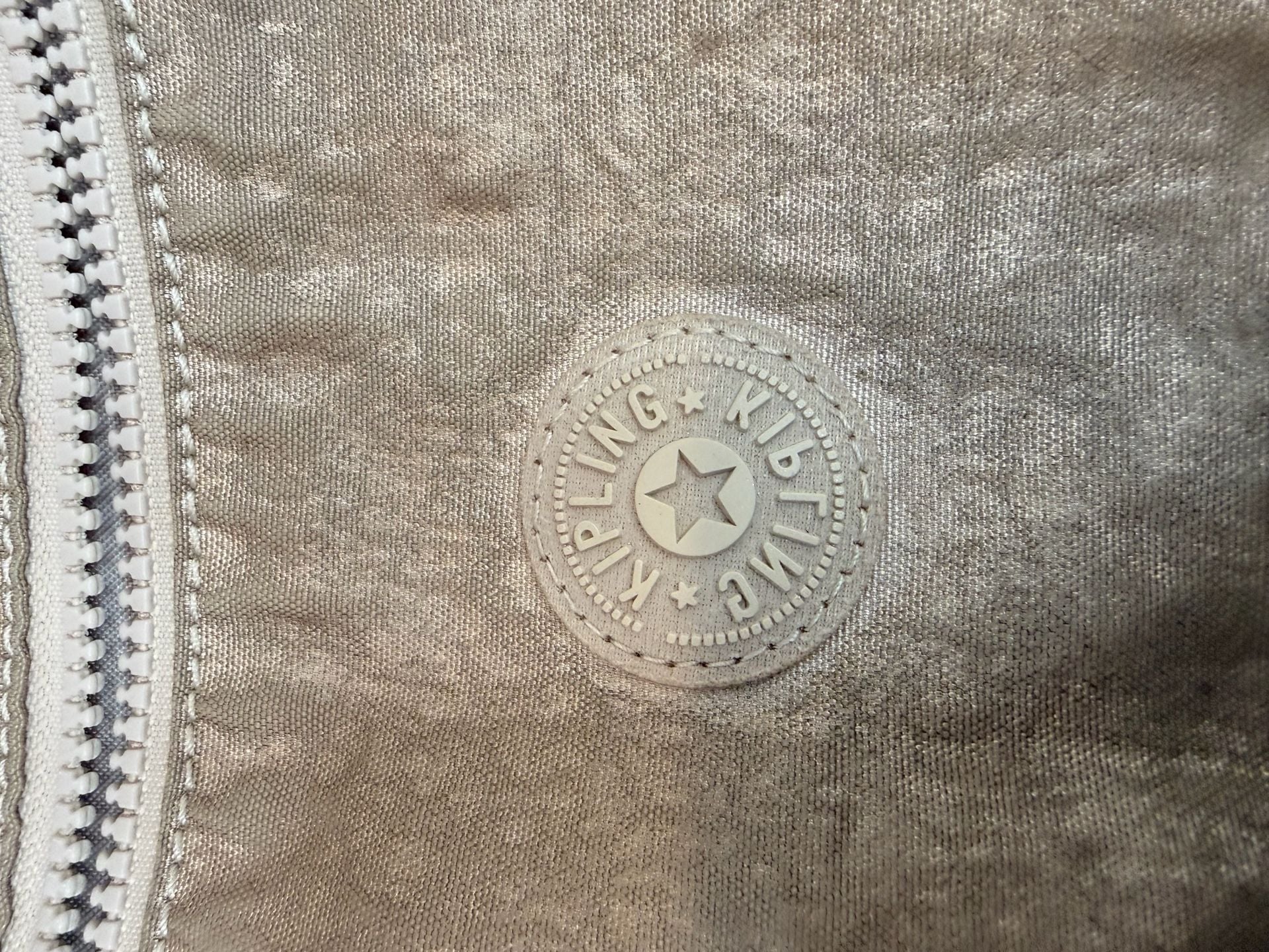 Kipling Metallic Gold Shoulder Crossbody Bag 3