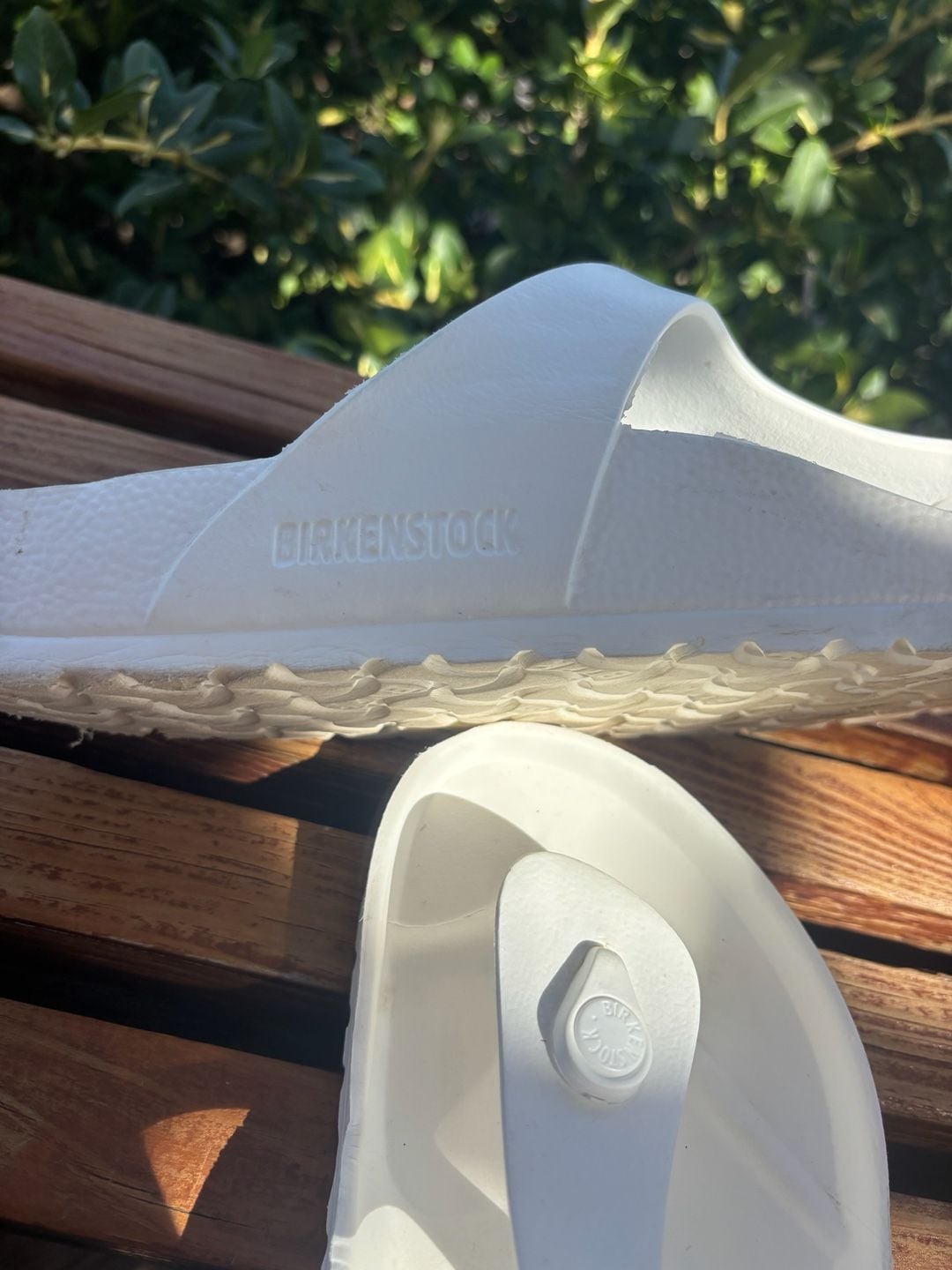Birkenstock Gizeh EVA Size 42 White Thong Sandals 6