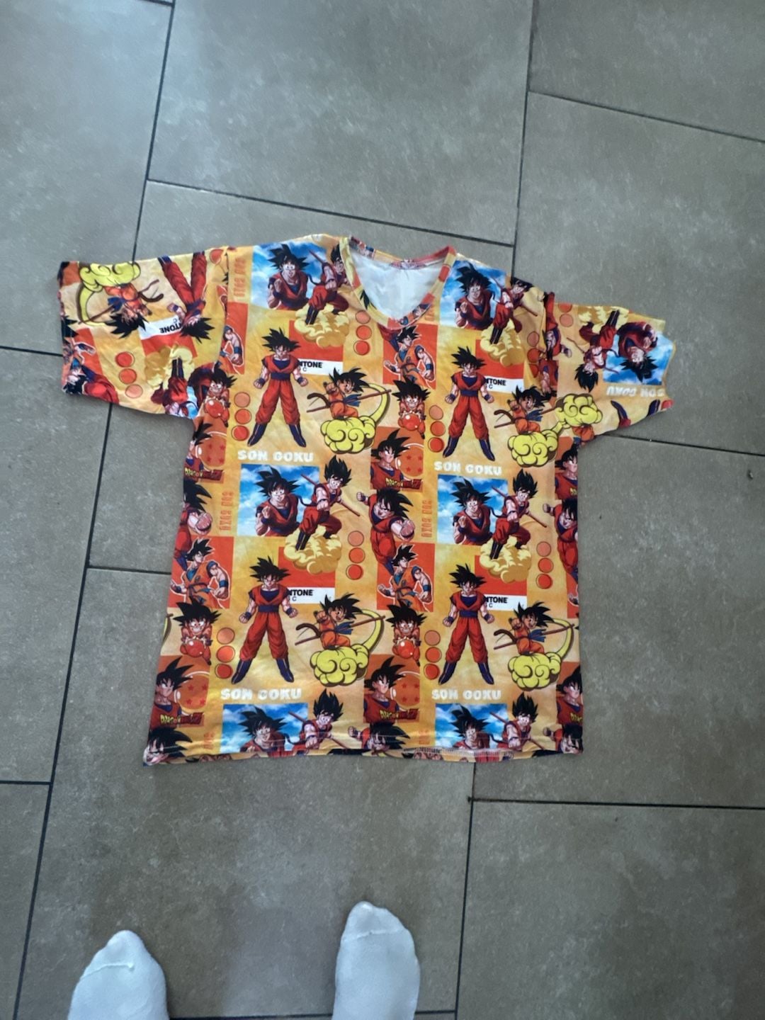 Dragon Ball Z Son Goku All Over Print Short Sleeve T-Shirt 2