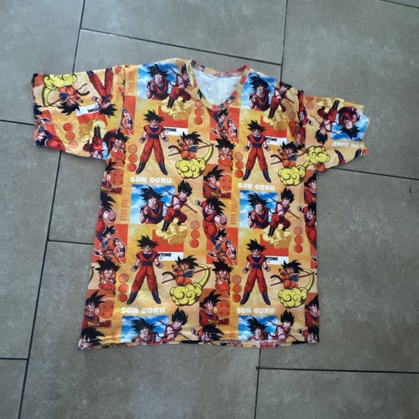 Dragon Ball Z Son Goku All Over Print Short Sleeve T-Shirt