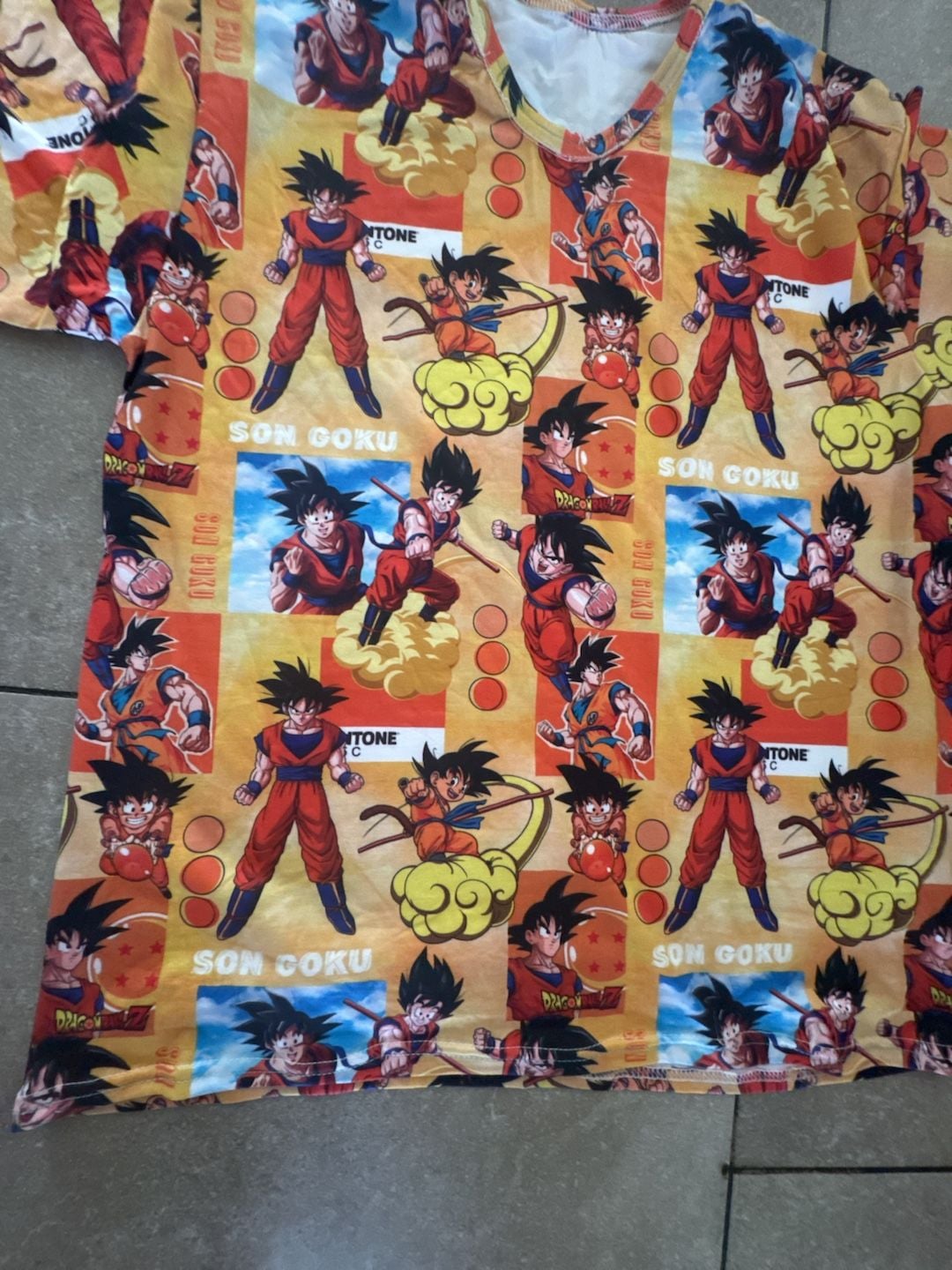 Dragon Ball Z Son Goku All Over Print Short Sleeve T-Shirt 3
