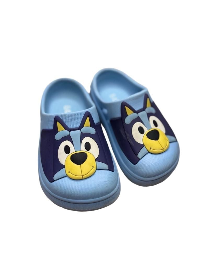 Ground Up Bluey Clog Sandals Blue EVA Slip-On Toddler Shoes 2