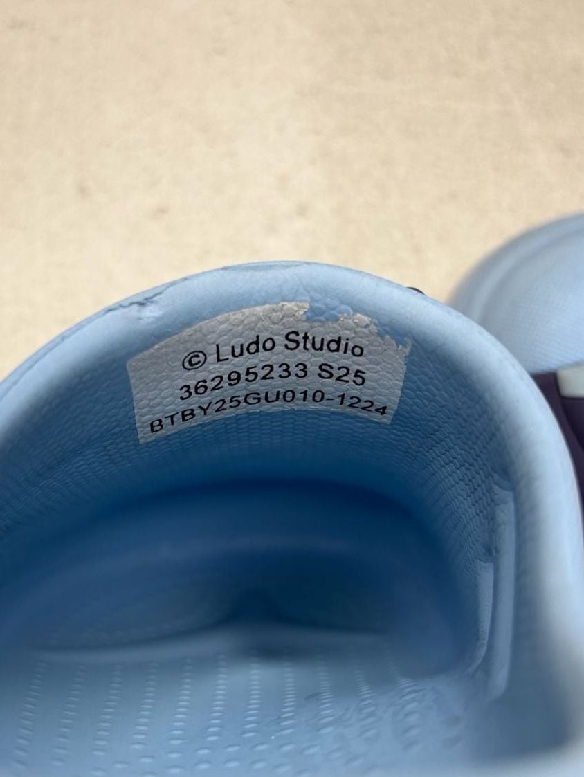Ground Up Bluey Clog Sandals Blue EVA Slip-On Toddler Shoes 5