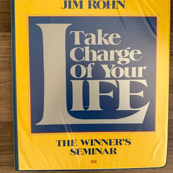 Jim Rohn Take Charge Of Your Life The Winner's Seminar Cassette