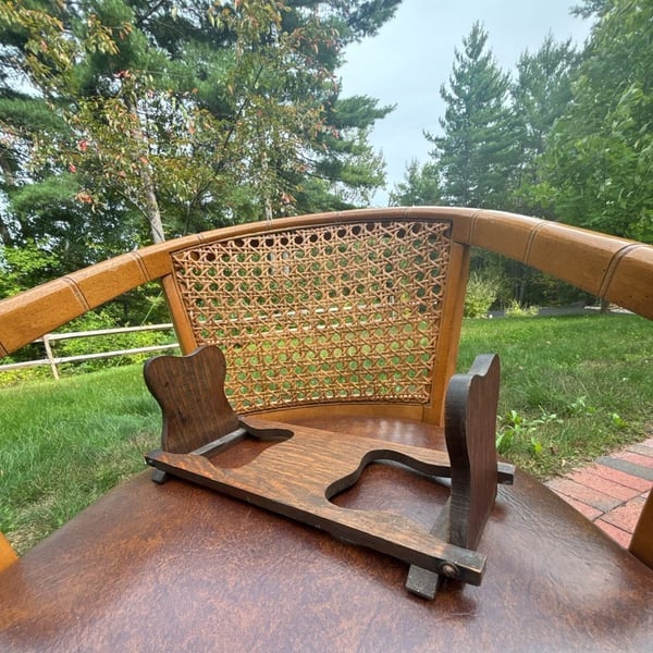 Vintage Wood Folding Book Stand 