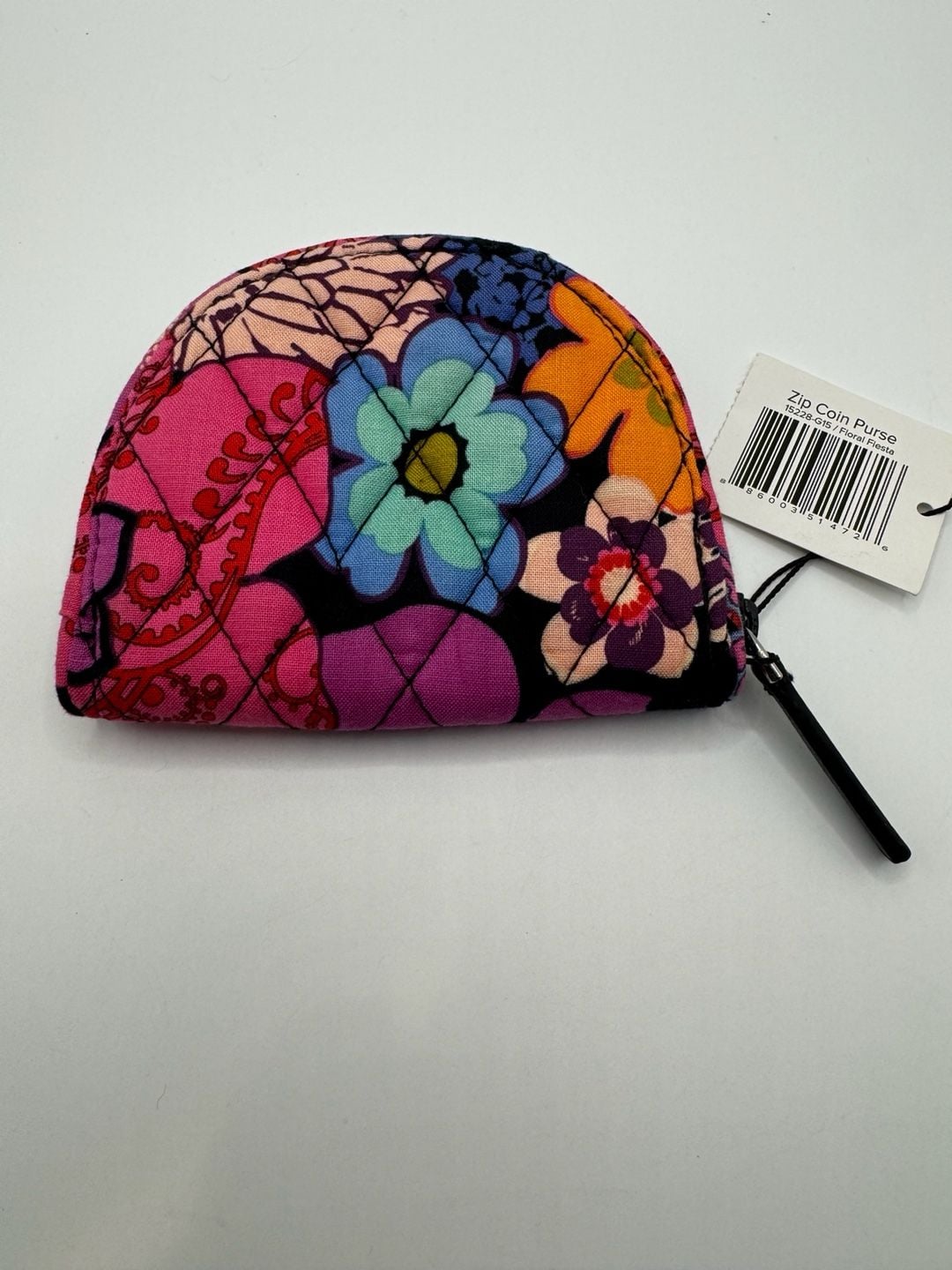 Vera Bradley Zip Coin Purse Floral Fiesta 2