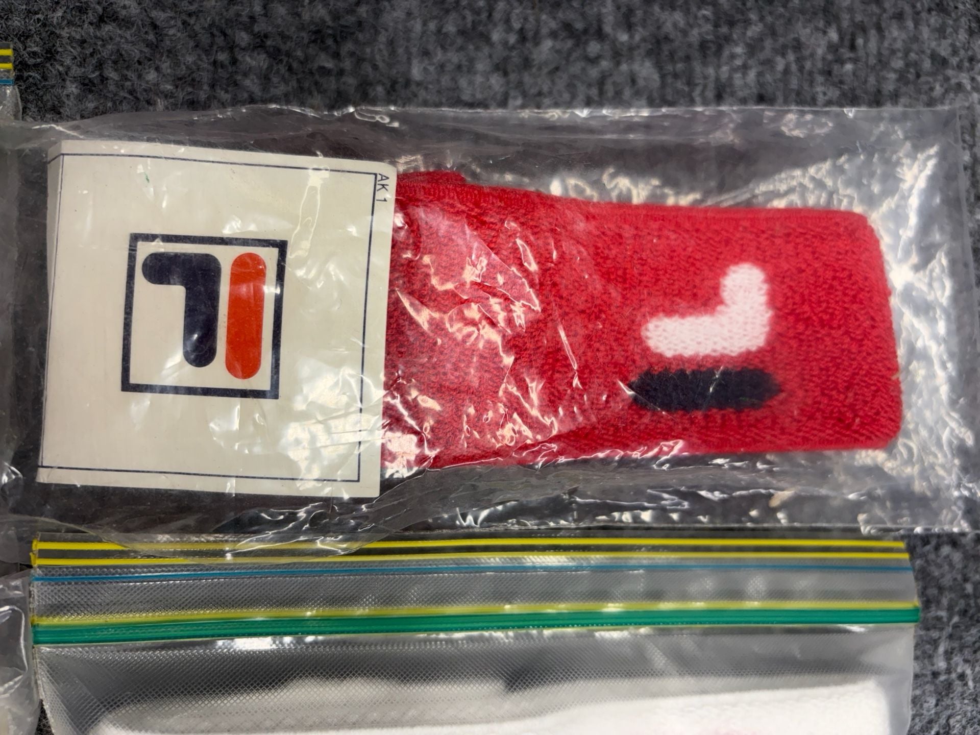 Fila Vintage Logo Tennis Headband Lot Of 6 from Bjorn Borg Era. 3