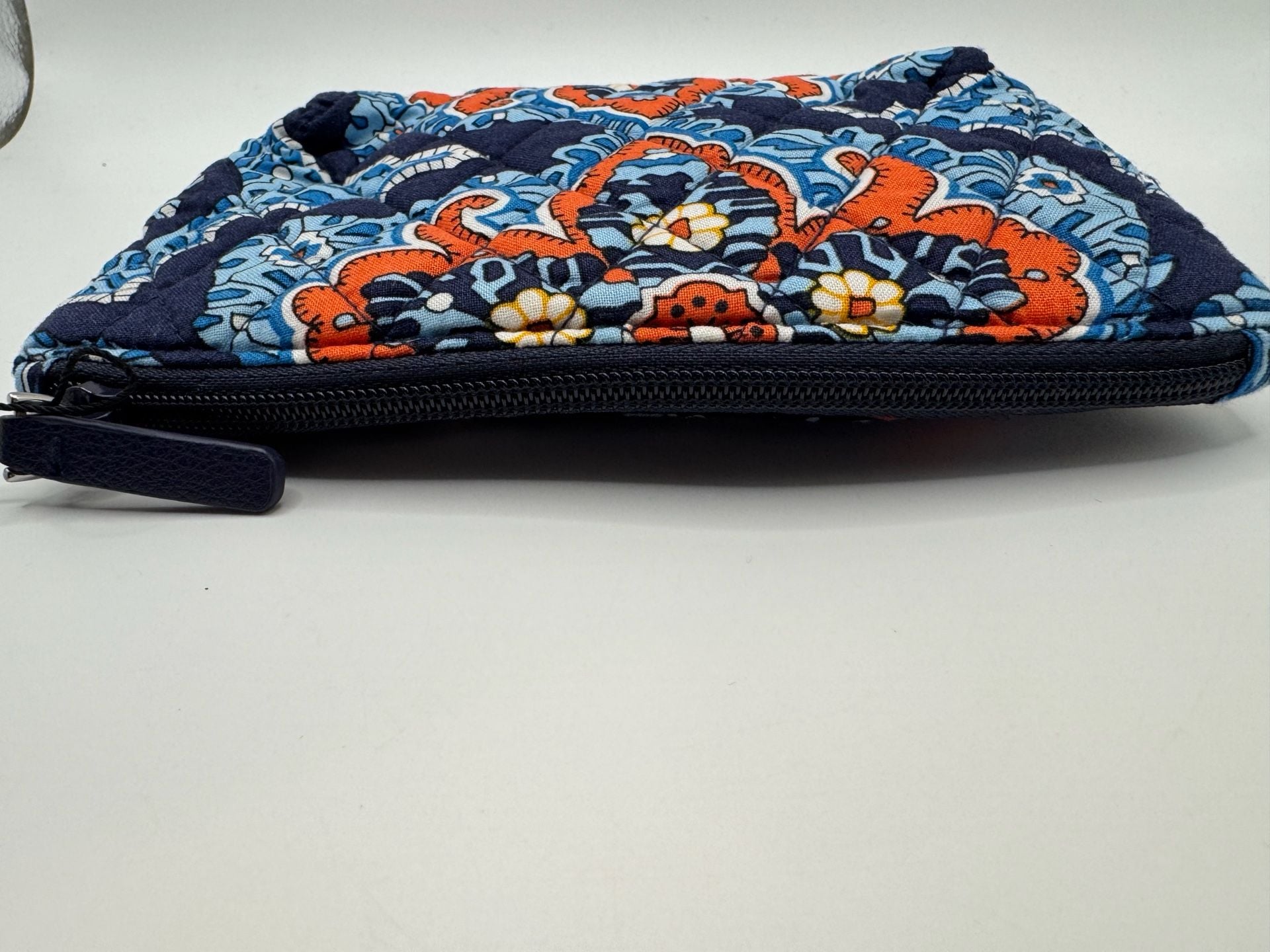 New Vera Bradley Cosmetic Bag Marrakesh Quilted Zip Pouch 5