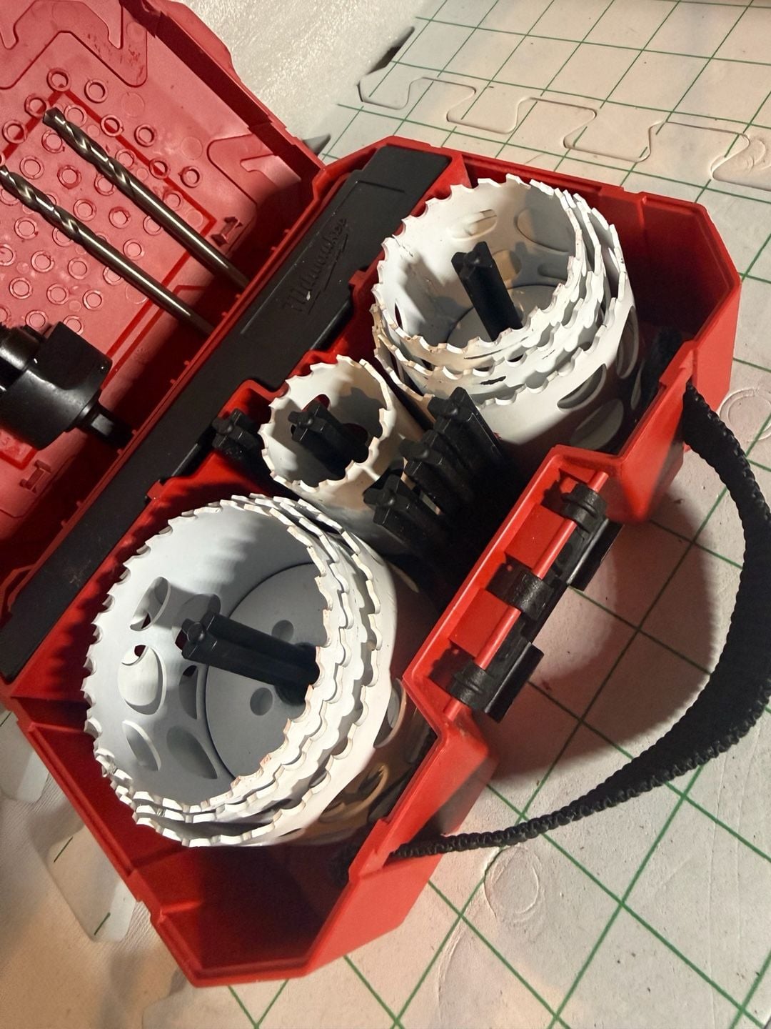 Milwaukee Bi-Metal Hole Saw Kit 49-22-4120 11-Piece USED 8