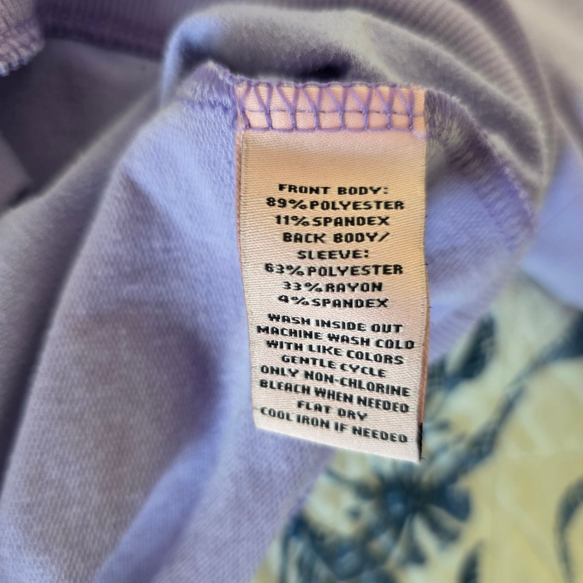 Juicy Couture Pastel Lavender Faux Suede Velour Pullover Top EUC XL 5