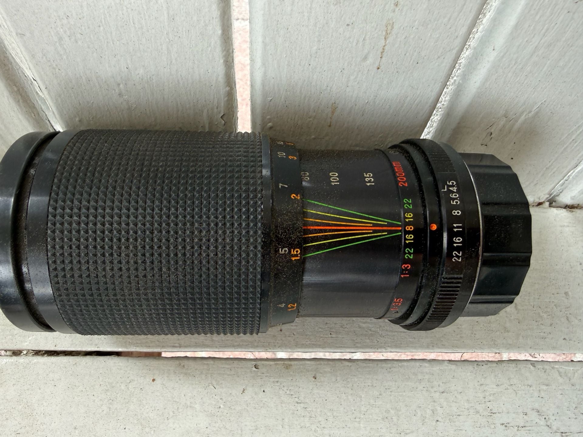Asahi Pentax Film Camera with 50mm Lens and Flash 7