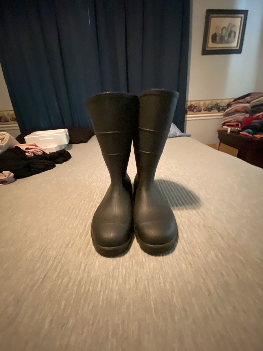 Heartland Footwear General Purpose 13 Rubber Boots Size 7 Black 2