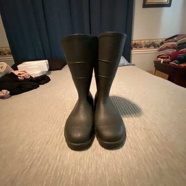 Heartland Footwear General Purpose 13 Rubber Boots Size 7 Black