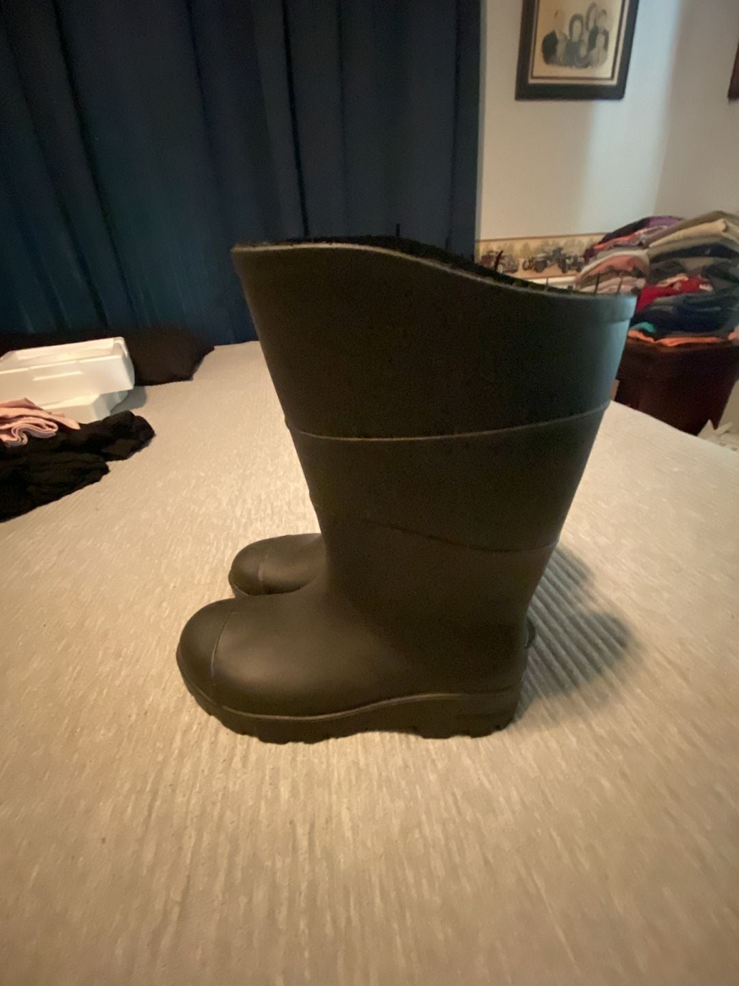 Heartland Footwear General Purpose 13 Rubber Boots Size 7 Black 3