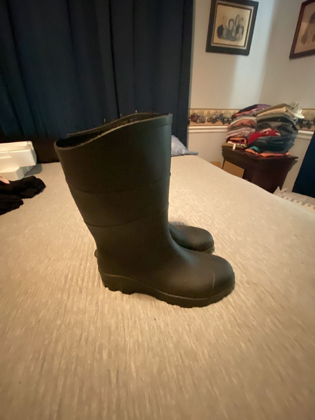 Heartland Footwear General Purpose 13 Rubber Boots Size 7 Black 4