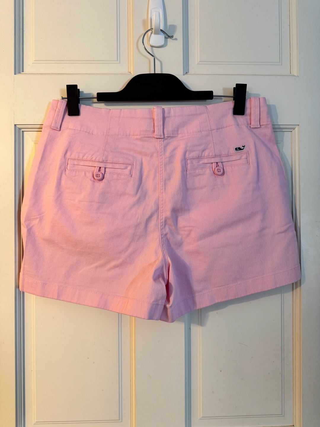 NWOT Vineyard Vines Chino Shorts Size 8 Pink Herringbone Twill 3