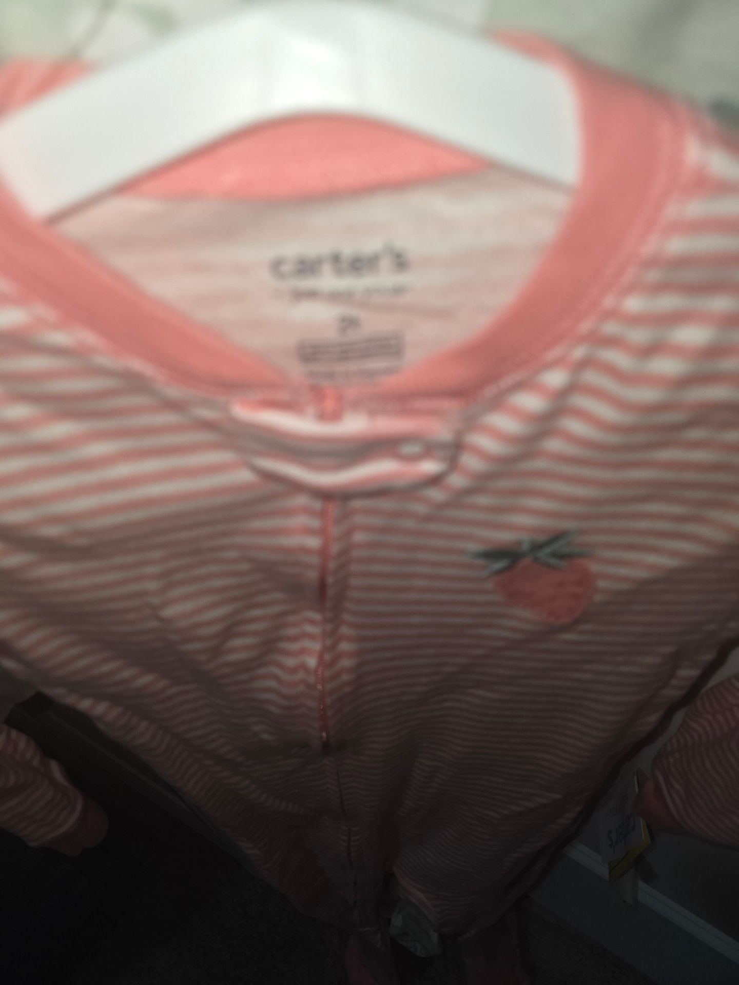 Carter's Footed Pajamas 2-Pack Floral Stripe 2T 5