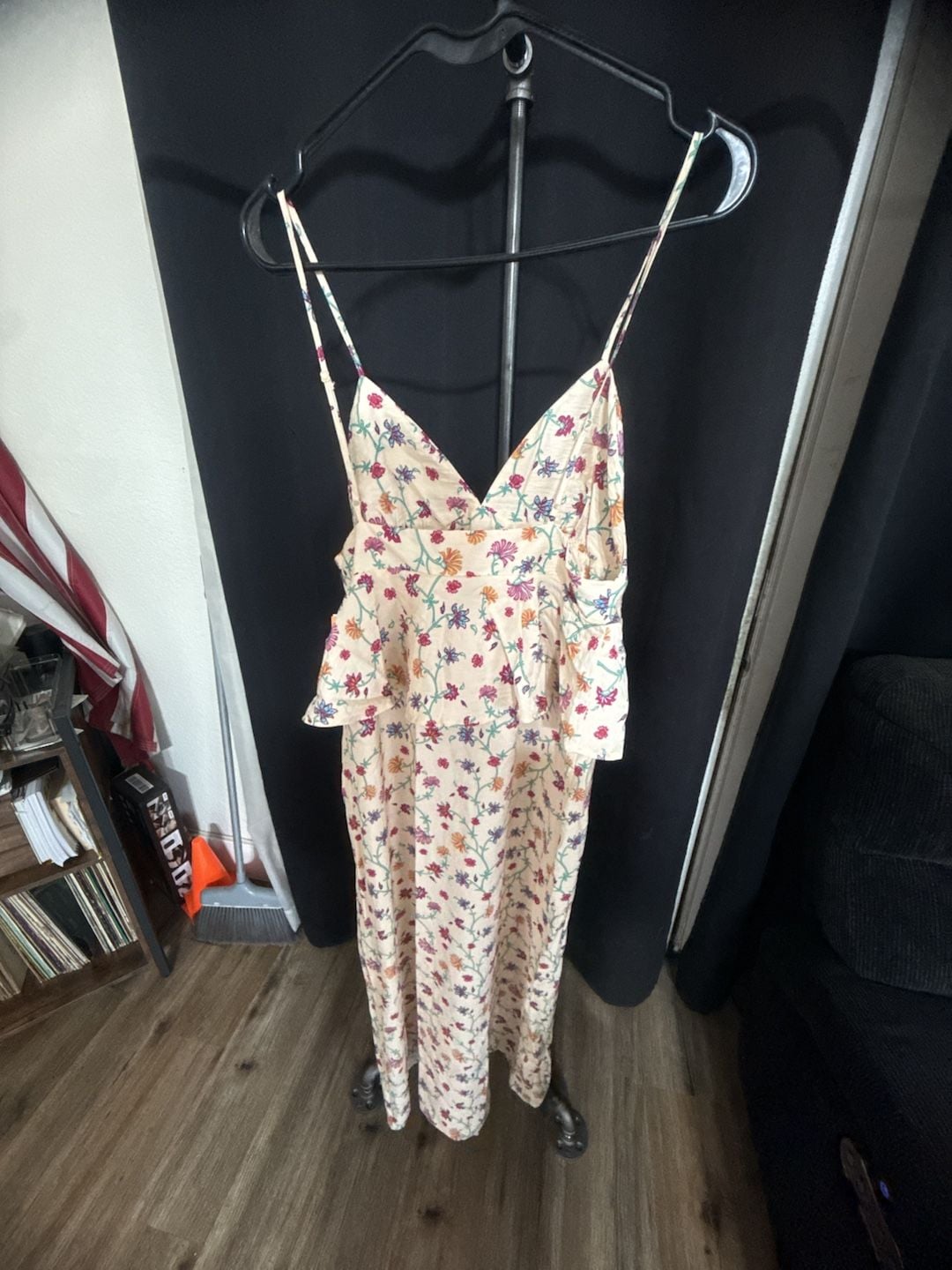 Future Collective by Jenny K. Lopez Floral Midi Dress Size 10 3