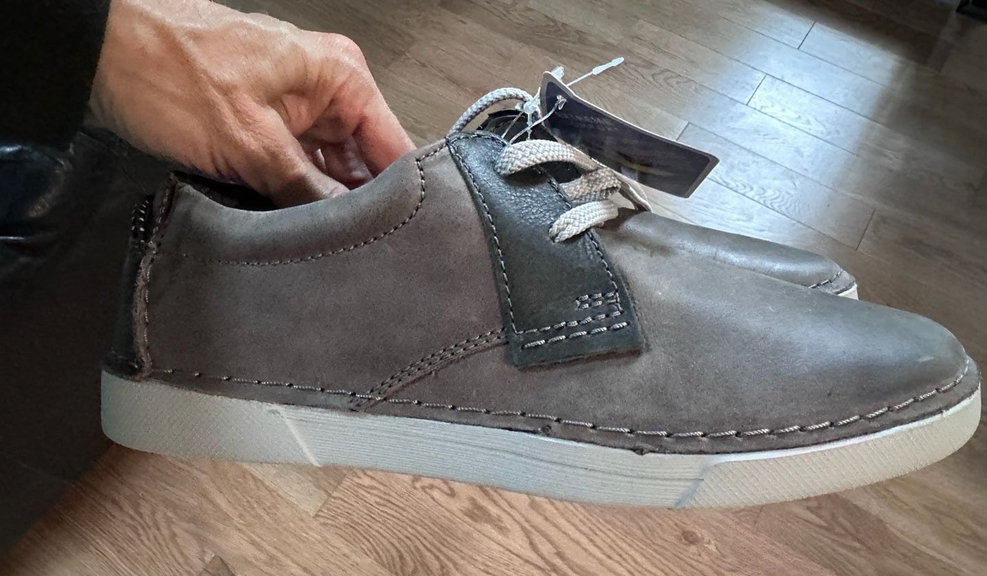 Clarks Gereld Low Casual Shoes Brown Leather Extreme Comfort 2