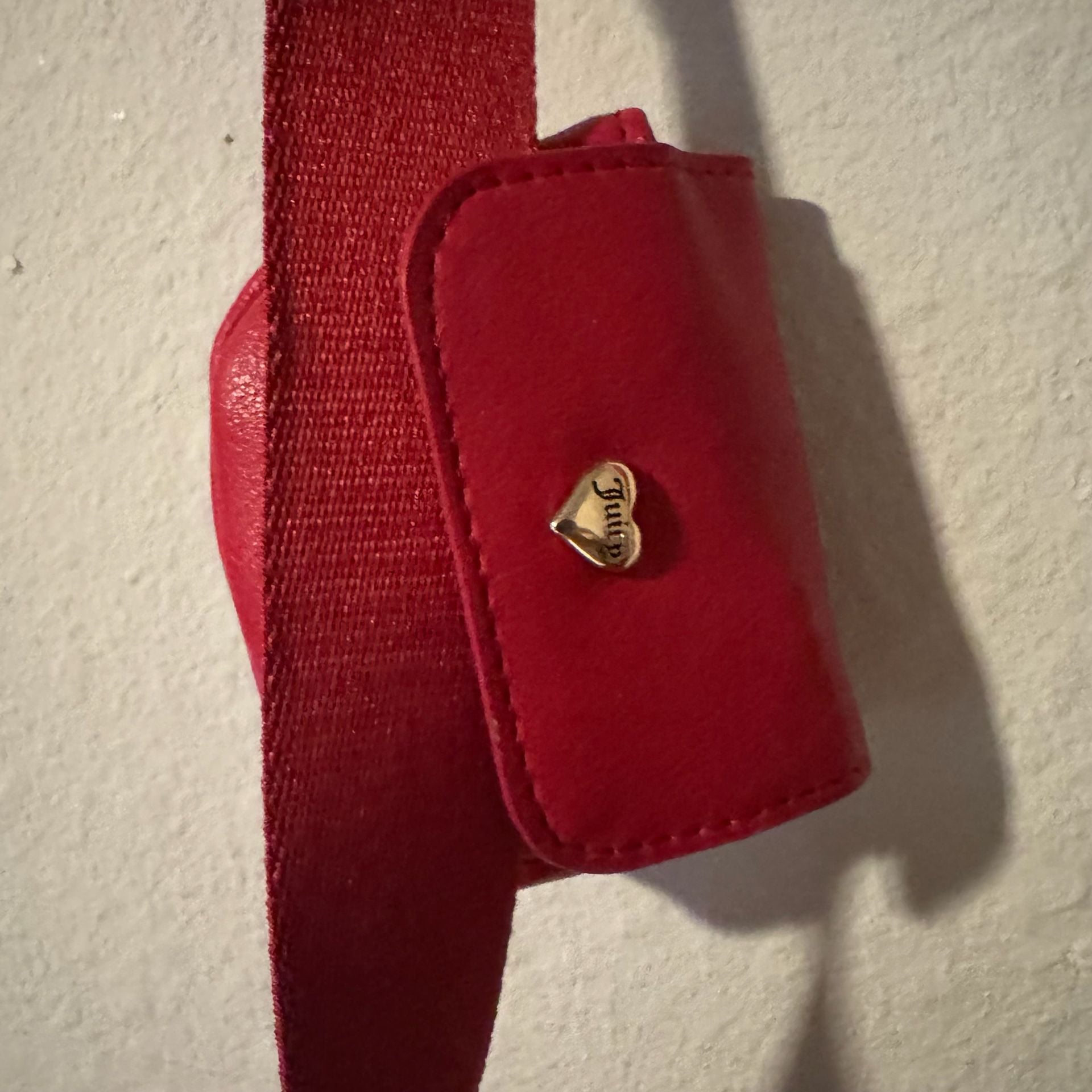 Juicy Couture Pink League Hobo Cool Red Handbag Purse NWT 4