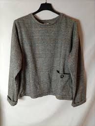 Girls Zara Plaid/ Twill Top ( Size: 10/ cm 140) 4