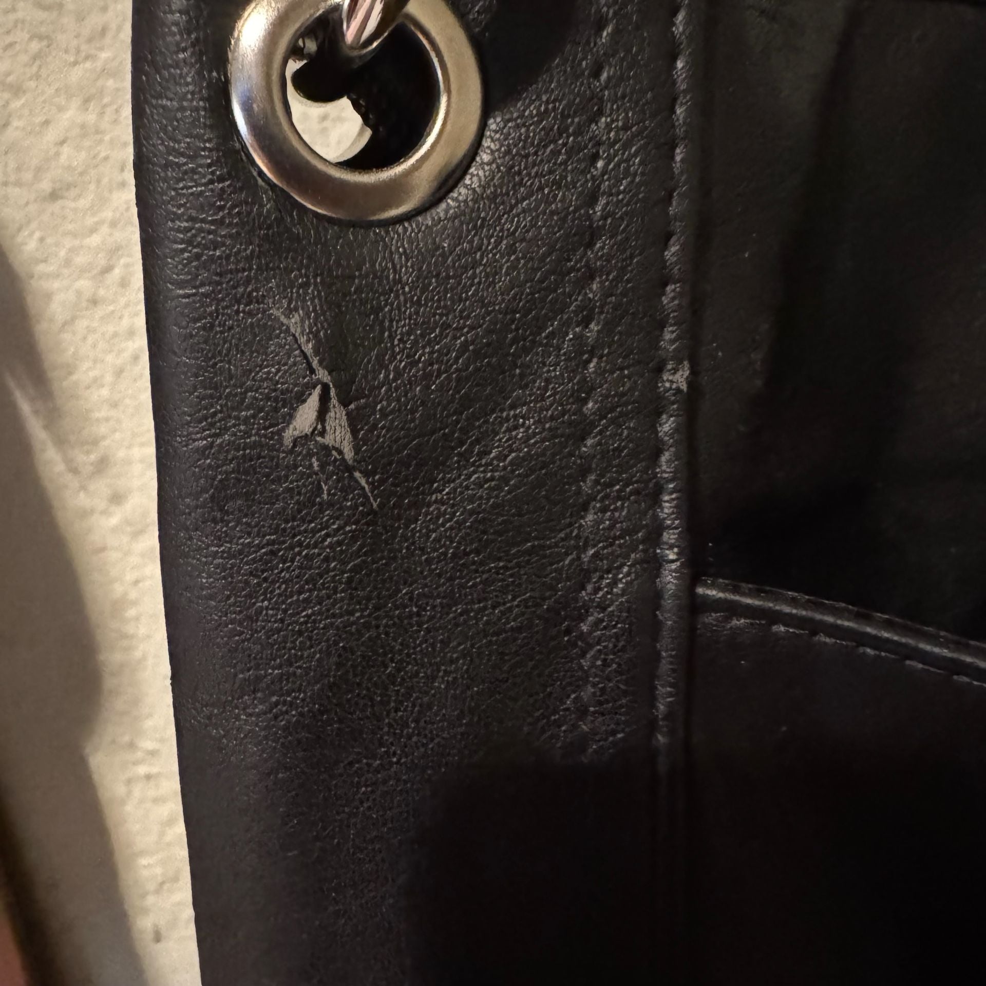 Rosetti Crossbody Bag Black Faux Leather Triple Zippered Pockets 11