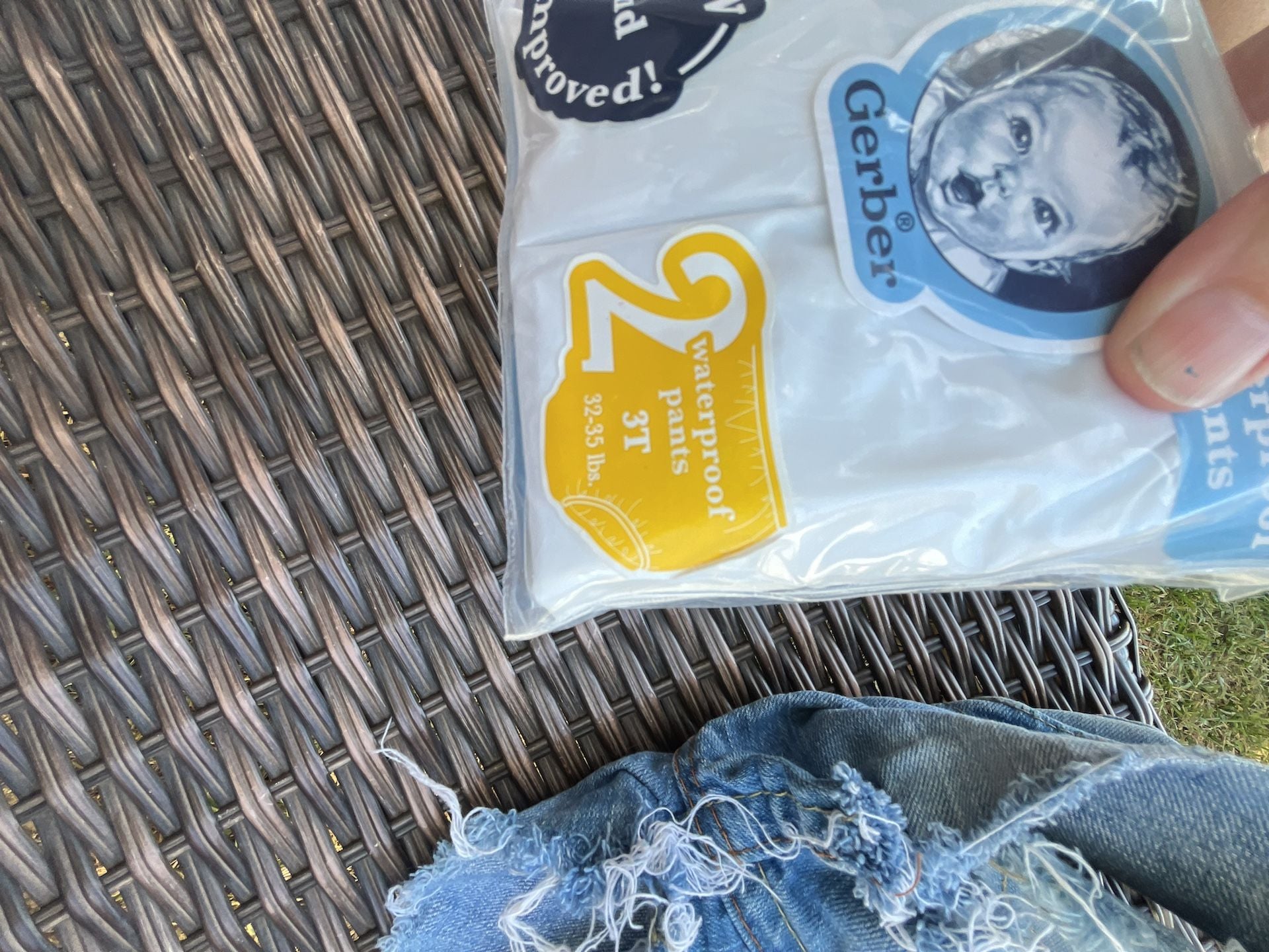 Gerber Waterproof Pants Size 3T 2 Pack 2